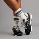 New Balance Nb 574, Sneakers Uomo, Nero Black Evb, 43 EU - 2