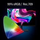 BenQ PD3205U 32 Zoll 4K Monitor für Grafiker, IPS, AQCOLOR-Technologie, 99 % sRGB, 99 % Rec. 709, Delta E ≤ 3, Werkseitig Kalibriert, Uniformity, 90W USB-C, HDMI, DP, KVM, Kompatibel mit MacBook - 6