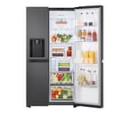 LG GSLC41EPPE Frigorifero Side by Side Total No Frost con Dispenser Ghiaccio e Acqua, Tanica Interna da 4L, Capacità 641L, Classe E, Doppia Porta, Raffreddamento Linear Cooling, Essence Matte Black - 21