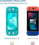 NEW'C 3 Pack Designed for Nintendo Switch lite Screen Protector Tempered Glass, Case Friendly Scratch Resistant,Bubble-Free, Ultra Resistant - 2