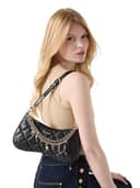 GUESS borsa a tracolla Libby Shoulder Bag Black nero - 2
