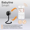 Lionelo Care Babyline Smart Smart, Baby Monitor, Baby Camera Wi-Fi, Applicazione mobile, Rilevazione di movimento e rumore, Visibilità al buio - 4