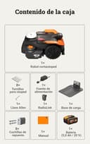 Worx Landroid Vision Cloud WR318E 2WD Robot Cortacésped, Sin Cable Perimetral, hasta 1800 m², (Evitación de Obstáculos con IA, Navegación VSLAM + RTK Cloud, Mapeo Automático) - 9