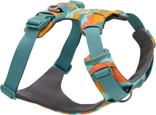 RUFFWEAR Pettorina Front Range per Cani Extra Large, a Y Riflettente, Regolabile e Imbottita per Passeggiate Quotidiane e Corsa, XS, Spring Mountains
