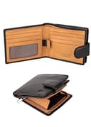 Lavalen Carteras para Hombre Piel - Monedero con Estilo - Cartera Hombre Hecha a Mano Cuero Auténtico - Billeteras con RFID - La Cartera Cómoda - Wallets for Men - Regalos Originales. - 1