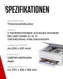 Canon PIXMA TS4150I -WLAN-Multifunktionsdrucker mit Papierkassette und Frontbedienung & Duplexdruck | Kabelloses Drucken vom Smartphone leicht gemacht PIXMA Print Plan kompatibel - 6