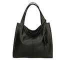 Chicca Borse Borsa a Spalla Donna in Pelle Made in italy 34x31x10 Cm - 1