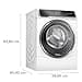Bosch Lavadora-Secadora, 10,5/6 kg, Serie 8, Dosificación Automática, Silenciosa, Home Connect, AutoDry, Blanco, WNC254A0ES - 2