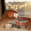 Vinani Damenring aus 925 Sterling Silber – Massiver, gebürsteter verstellbarer Bandring, nickelfrei & antiallergisch, handgefertigter eleganter Silberring im modernen, zeitlosen Design, 2RSS-64 - 5