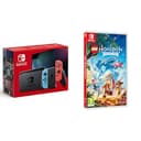 Nintendo Switch con Joy-Con Rosso Neon e Blu Neon & Mario & LEGO Horizon Adventures - 1