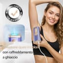 Haarlosy Epilatore Luce Pulsata con Ghiaccio - 3 IN 1 IPL Epilatore Laser per Donna e Uomo, 9 Livelli di Energia Regolabile Adatto a Corpo, Viso, Ascelle, Gambe Sensibili LCN1206 - 2
