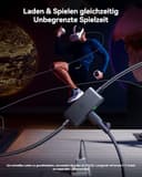 INIU Link Kabel mit Ladeanschluss [5m], Kompatibel mit Oculus Meta Quest 3/Quest 2/1/Quest Pro und Pico 4/PC Steam VR Zubehör, High Speed 2.5Gbs USB C Datenkabel PC zu PC für VR Headset Accessories. - 2