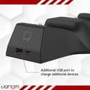 Venom Twin Charging Dock with 2 x Rechargeable Battery Packs - Black (Xbox Series X & S/Xbox One) - 5