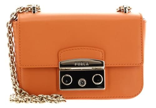 Furla Metropolis Mini Crossbody Marmalade