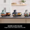 Ninja CRISPi Friggitrice ad Aria Portatile, 3.8L, 4 in 1: Frittura, Cottura Arrosto, Mantiene Cibo Caldo e Croccante, Compatta, 2 Contenitori Vetro Rimovibili, 1700W, Pietra FN101EUST - 17