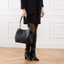 Michael Kors 30F3G8KT7L-001 LG SHLDR TOTE Women BLACK Size One Size - 5