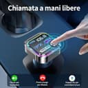 GizmoVine Trasmettitore FM Bluetooth Auto, Kit Vivavoce Telefono, USB C QC PD 36W Adattatore Accendisigari, Cassa Ricevitore Parrot connettore, Car Radio MP3 Transmitter, Musica Macchina Accessori - 4