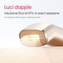 27J 100W Epilatore Luce Pulsata IPL con 4 impulsi, Doppia Luce, 2 °C Ghiaccio in Zaffiro, Modalità PHR, Epilazione Laser Definitiva e Professional a Casa per Donna, Bikini, Corpo e Pelle Sensibile - 2