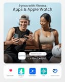 RENPHO Körperfettwaage mit Handsensoren, Personenwaage mit körperfett, Smart Waage mit App für Körperfett, Muskelmasse, BMI, Präzisionswaage bis 180kg/400 lbst - 6