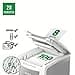 Leitz IQ Autofeed Small Office Cross Cut Paper Shredder P4, Automatic, 100 sheet, 34 Litre Bin Capacity, White, 80110000 - 3