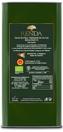 Olio Extravergine di Oliva EVO | 100% Italiano DOP | Renda, Sicilia (Latta da 5 litri) - 1