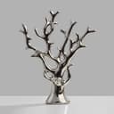 AMSLSIU Decorazione artigianale Ornamenti per soggiorno Ceramica minimalista Scultura in albero di corallo Ceramica Artigianato in moderna creativa - 3