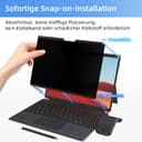 Mamol Magnetischer Blickschutzfilter für Surface 15 Zoll, kompatibel mit Microsoft Surface Laptop 7/6/5/4/3/2/1, abnehmbar, Displayschutzfolie für Surface Laptop, Anti-Schock/Blaulichtfilter - 3