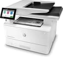 HP LaserJet Enterprise M430f 3PZ55A, Stampante Multifunzione A4, Stampa Fronte e Retro Automatico in b/n, 40 ppm, Copia, Scansiona, Fax, Ethernet, USB 2.0, ADF, HP Smart, Schermo Touch LCD, Bianca - 3