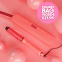 ghd Chronos Curve Limited Edition Max Wand (38mm Barrel) in Candy Coral - with Matching Heat-Resistant Bag - 3