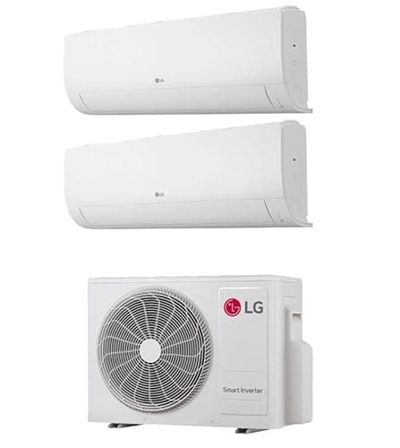 Climatizzatore LG Serie RM Wifi dual split 9000+9000 btu inverter con R32 RM2U15 in A++