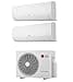 Climatizzatore LG Serie RM Wifi dual split 9000+9000 btu inverter con R32 RM2U15 in A++ - 1