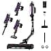 Rowenta RH2038 X-Force Flex 9.60 Allergy Cordless Stick Vacuum Cleaner, 100 Air Watt, Removable Battery, Up to 45 Minutes Running Time, Compact, Flex Joint, LED Nozzle, Purple/Black - 2