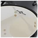 Gear4music BDK-1 Kit de Batería Compacta Completa para Principiantes - Batería Acústica de 5 Piezas, Platillos, Pedal de Bombo, Sillín y Baquetas - Negro - 4