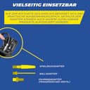 MICHELIN Digitale Fußluftpumpe Zweizylinder Für Fahrrad, Motorrad und Auto, Luftpumpe mit Digitaler Anzeige - 4