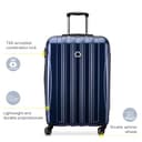 DELSEY Paris Helium Aero Hardside bagaglio espandibile con ruote girevoli, Blu Cobalto, Carry-On 21 Inch, Helium Aero Hardside bagaglio espandibile con ruote Spinner - 2