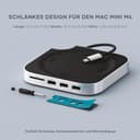 SATECHI Mac mini M4 Hub & Stand mit NVMe SSD Gehäuse, Aluminium Dock mit 2X USB-A bis 10 Gbit/s, 1x USB-A 480 Mbit/s, SD-Kartenleser und optimierter Belüftung für Mac mini M4 & M4 Pro – Silber - 7