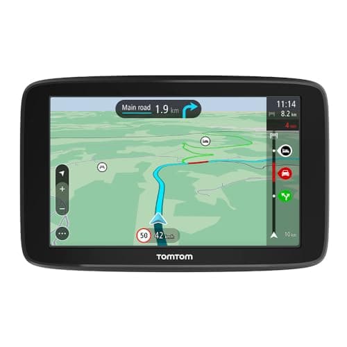 TomTom Navigatore Satellitare per Auto GO Classic, 6 Pollici, con Traffico, Tutor e Autovelox di Prova, Mappe Europa, Aggiornamenti Tramite WiFi, Supporto Reversibile Integrato