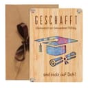 MLWSKERTY Fermasoldi Artigianale in Legno | Fermasoldi in Legno Artigianale Personalizzato Fatto a Mano, per Uso Quotidiano - 1