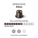 Nespresso Ispirazione Roma Intenso, Original Line Coffee Capsules, Limited Edition, Medium Roast, 50 Count Coffee Pods, Brews 1.35 Oz (5 Sleeve, 50 Pods) Box - 2