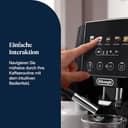De’Longhi Magnifica Start - Perfetto Kaffeevollautomat mit LatteCrema-Milchaufschäumer, 4 One-Touch-Getränke, Cappuccino, Espresso Kaffeemaschine, Soft-Touch-Bedienfeld, Schwarz (ECAM220.91.B) - 5
