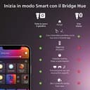 Philips Hue White Ambiance, Lampadina Smart Filamento, Luce Bianca da Calda a Fredda, E27, 7W, Dimmerabile, Bluetooth - 6