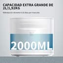 PETKIT EVERSWEET Fuente para Gatos 2L, Bomba Inalámbrica, Control de App, Bebedero Gatos Automatico, Ultrasilencioso, 3 Flujos de Agua, Filtro Triple, Ventana de Nivel de Agua, Luz Led - 4