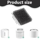 WUSJCOF 12 filtros de repuesto para fuentes de agua para mascotas, filtros de espuma para fuentes de gatos (compatibles con PETKIT Eversweet 3 Pro, PETKIT Eversweet Solo 2, PETKIT Eversweet Solo SE) - 2