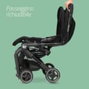Maxi-Cosi Lara2 Passeggino Leggero per Bambini 0 - 4 anni, 0 - 22 kg, Passeggino da Viaggio Pieghevole Chiusura Compatta, Reclinabile 3 Posizioni, Tessuti Traspiranti, 2 Cestelli, Essential Black - 3
