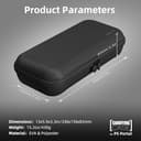 Skull & Co. Portable Hard Shell Protective Travel Carrying Case for PlayStation Portal - Black - 9