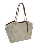 Michael Kors Michael Michael Kors Jet Set Travel Große Umhängetasche mit Reise-Dreifach-Portemonnaie, vanille, L - 2