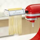 GVODE Accessorio per pasta per KitchenAid, comprendente un rullo per sfogliare la pasta, un taglia spaghetti e un taglia fettuccine per Kitchenaid robot da cucina - 7