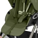CYBEX Gold TALOS S LUX Kinderwagen, Ab Geburt bis 22 kg (ca. 4 Jahre), Mit Offroad-Federung, verstellbarem Griff und ergonomischer Liegeposition, Moss Green - 12