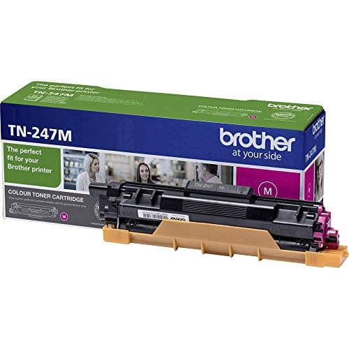 Brother TN247M Toner Originale, Alta Capacità, fino a 2300 Pagine, per Stampanti DCP-L3550CDW, HL-L3210CW, HL-L3230CDW, HL-L3270CDW, MFC-L3730CDN, MFC-L3750CDW e MFC-L3770CDW, Colore Magenta
