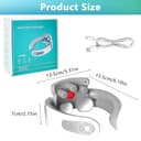 Massaggiatore Cervicale Collo, 5 Modalità 15 Livelli Elettrico Sollievo dal Dolore al Collo, Ricaricabile Neck Massager con Terapia Calore 42°C Massaggiatore Collo e Spalle per Domestico, Ufficio - 7